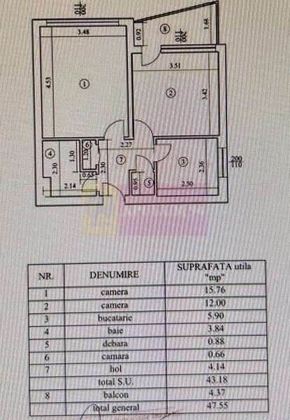 Apartament 2 camere, loc parcare, zona Sun Plaza - metrou Brancoveanu